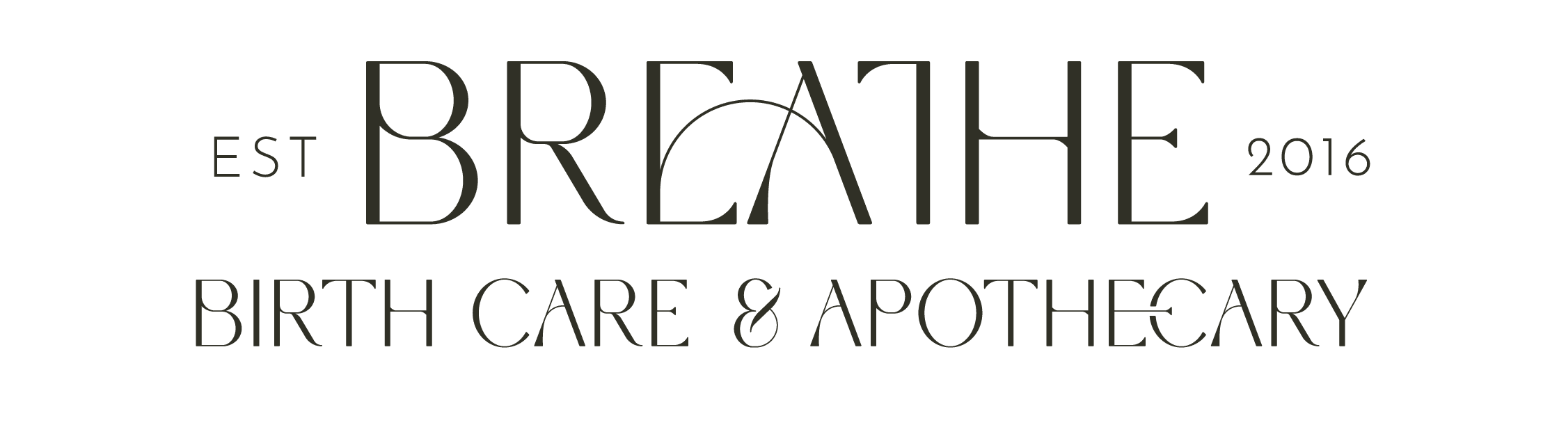 Breathe+Apothecary Breathe Birth Care and Apothecary Logo