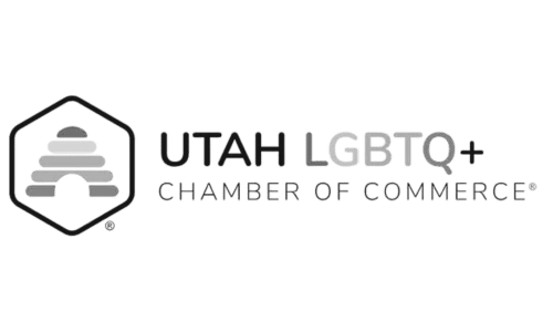Utah LGBTQ+ Chamber of Commerce logo
